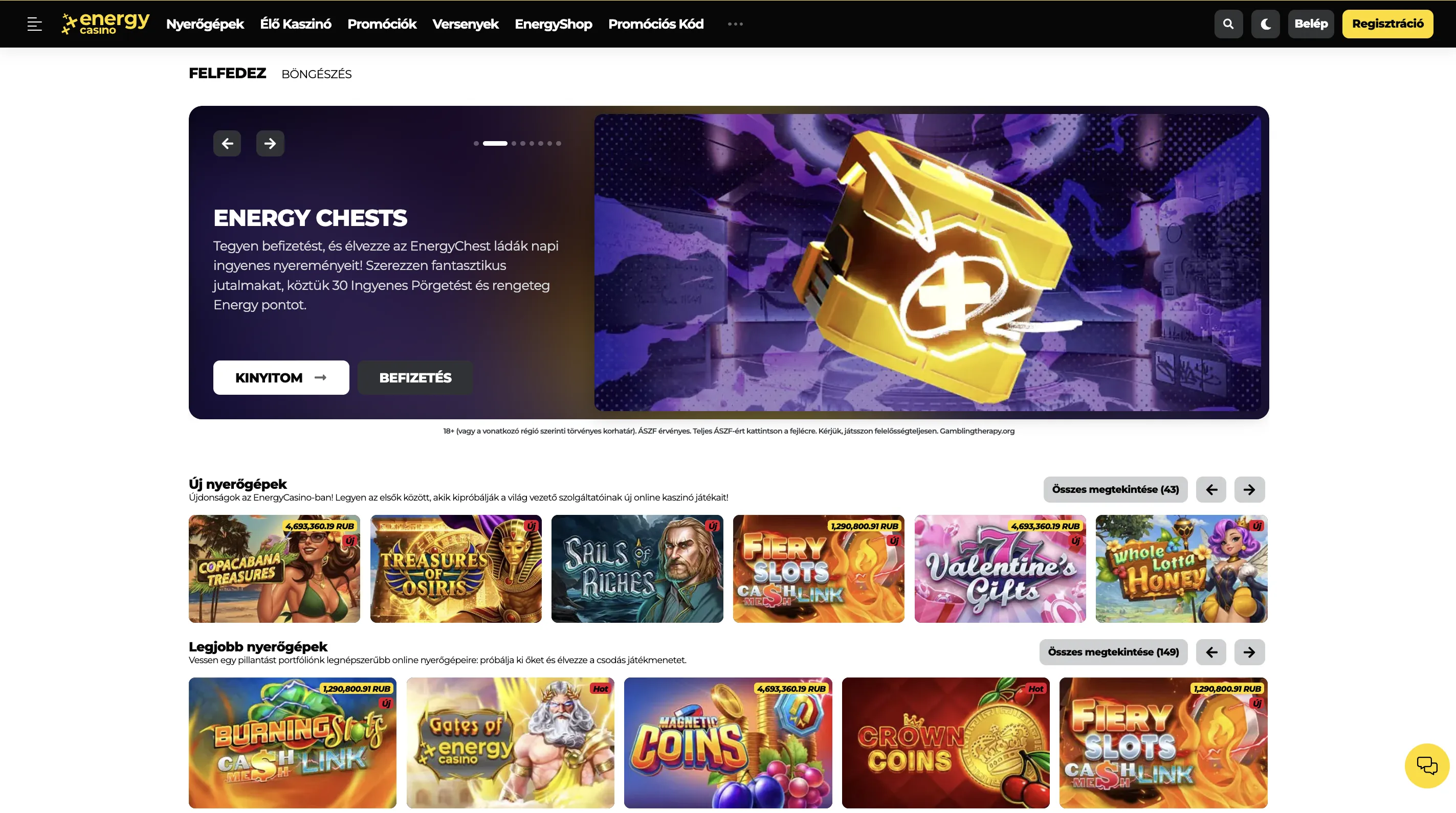 Automaták EnergyCasino Book of Ra & Sweet Bonanza